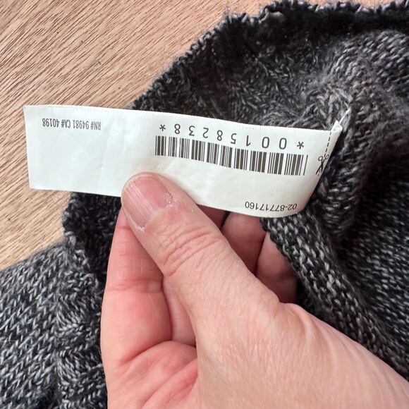 Forever 21 Men’s Size Large Fair Isle Knit Sweater Gray Multicolor Crew Neck - Picture 4 of 5